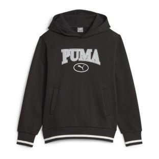 Sweat à Capuche Noir Garçon Puma Squad Hoodie pas cher