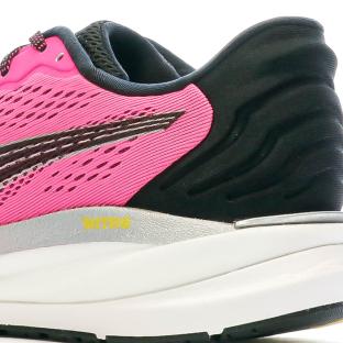 Chaussures de Running Noir/Rose Femme Puma Magnify Nitro vue 7