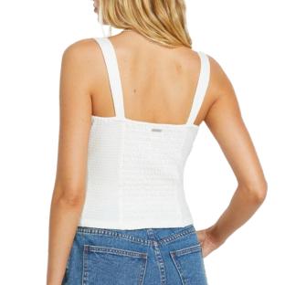 Top Blanc Femme Billabong Monet Kt vue 0