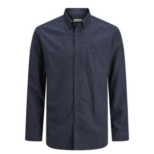 Chemise Marine Homme Jack & Jones Classic Melange pas cher