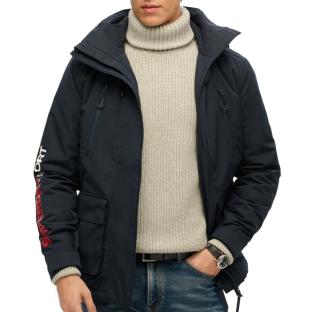 Manteaux Marine Homme Superdry Hooded Ultimate Windbreaker pas cher