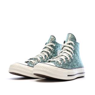 Baskets Bleues Homme Converse Chuck 70 vue 6