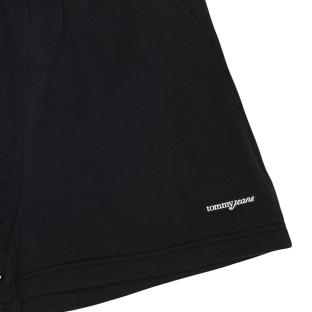 Short Noir Femme Tommy Hilfiger Tjw Script Lbl vue 0