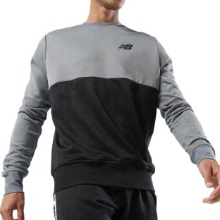 Sweat Gris/Noir Homme New Balance Training pas cher