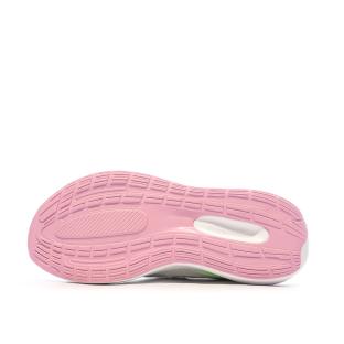 Chaussures de running Blanches/Roses Fille Adidas Runfalcon vue 0