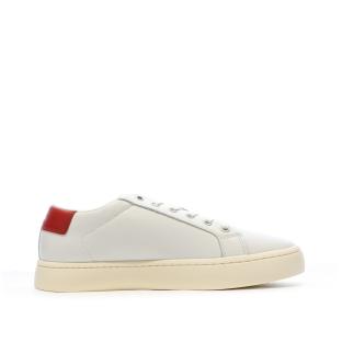 Baskets Blanc/Rouge Homme Calvin Klein Jeans YM0YM00491 vue 2