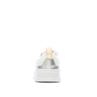 Baskets Blanches Fille Puma Mayze Shiny 384795 vue 3