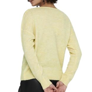 JDY Elanora Women's Yellow Sweater Photo of the Espace des Marques %store% store - view of %key%