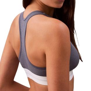 Brassière Bleu/Gris Femme Calvin Klein Jeans Lightly vue 2