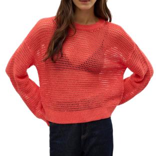 Pull Rose Femme Vero Moda Madera pas cher