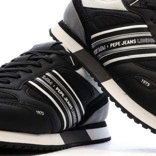 Baskets Noir Pepe jeans Dublin Halfe vue 0