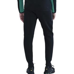 Jogging Noir/Vert Homme Nike M Nk Tch Flc vue 0