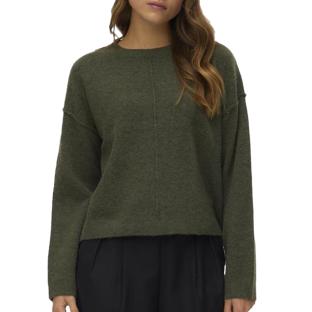 Pull Kaki Femme Vero Moda Besti 10331558 pas cher