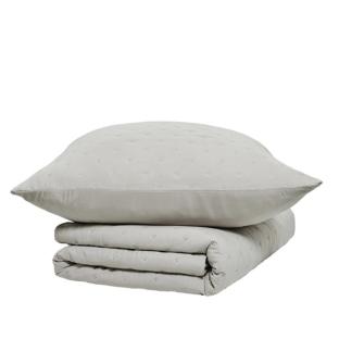 Couvre lit Beige + 2 Taies D'oreiller Today 260x240cm vue 0