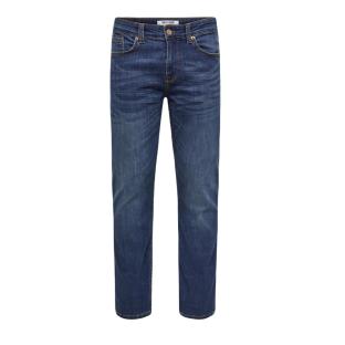 Jean Bleu foncé Homme Only & Sons weft vue 3