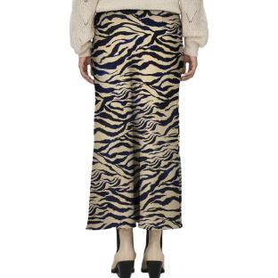 Jupe Beige/Marine Femme JDY Urba vue 2
