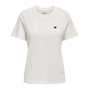 T-Shirt Blanc Femme JDY Pisass vue 0