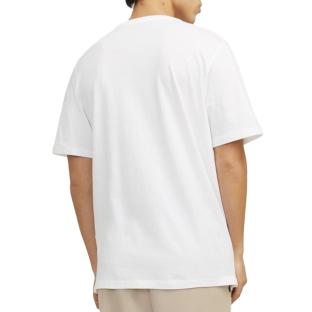 T-shirt Blanc Homme Jack & JonesTulum vue 2