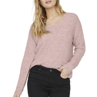 Pull Rose Femme Vero Moda Crewlefile pas cher