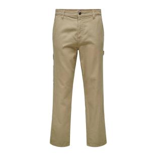 Cargohose Beige Herren Only & Sons Sedge Carpenter Straight Ansicht 0