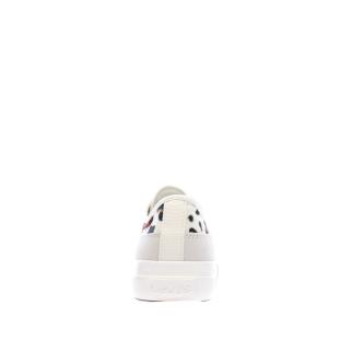 Baskets Blanche Femme Levi's Square Low S Off White vue 3