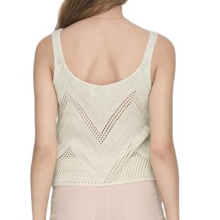 Top Crochet Beige Femme Jdy 15226348 vue 0