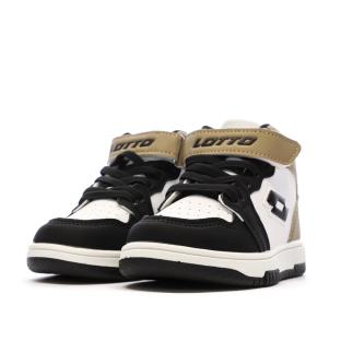 Baskets Kaki/Noir Garçon Lotto Ravenne vue 6