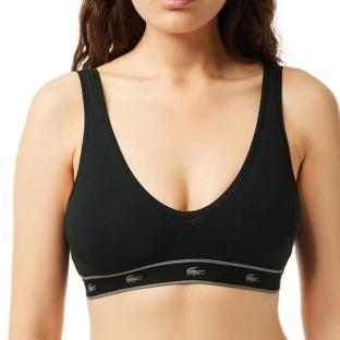 Brassière Noir Lacoste Stripe Color vue 0
