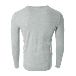 Pull Gris Clair Homme Best Mountain 01-ATM vue 0