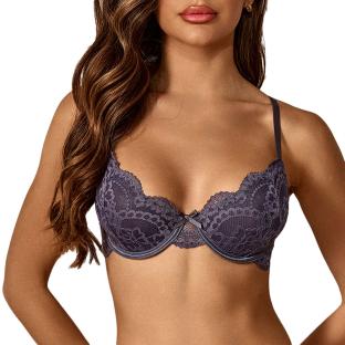 Soutien gorge Gris Foncé Femme Les Petites Bombes Bella pas cher