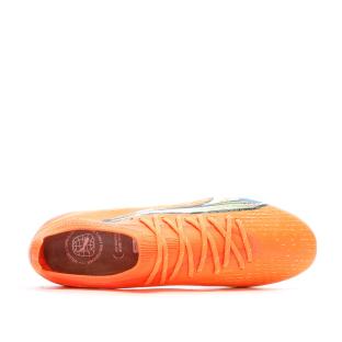 Chaussures de football Orange Junior/Homme Puma Ultra Ultimate vue 4