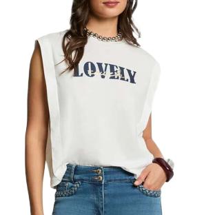 Débardeur Blanc Femme Morgan DPREPPY vue 0
