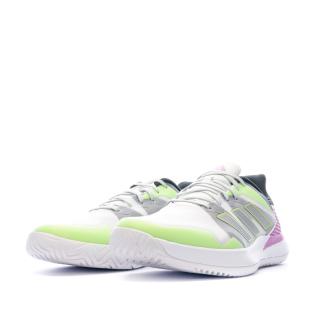 Chaussures de Tennis Blanc/Gris Homme Adidas Defiant Speed vue 6