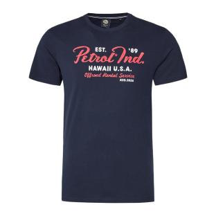 T-shirt Marine Homme Petrol Industries TSR601 pas cher