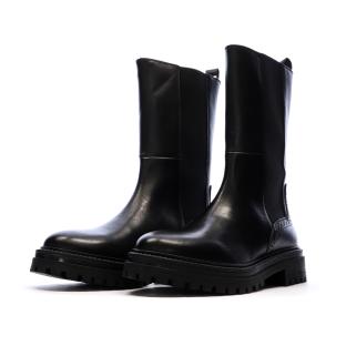 Bottes Noir Femme Geox Iridea vue 5