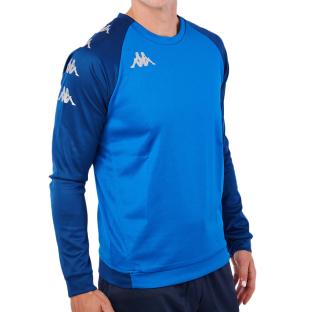 Sweat Training Bleu Homme Kappa Parme pas cher