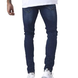 Jean Skinny Bleu Foncé Homme Project X Paris Jean Slim Basic vue 2