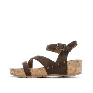 Sandales Marron Femme Chattawak Balis vue 0
