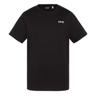 T-shirt brodé noir homme Schott NYC pas cher