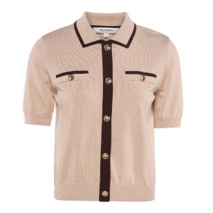 Pull Beige Femme Morgan MIRO vue 0