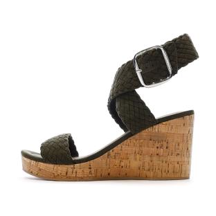 Sandales Kaki Femme Chattawak Summer KIRA vue 0