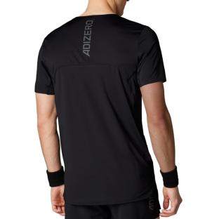 Camiseta Adidas Adizero Negra, Hombre ver 0