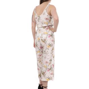 Combinaison Blanc/Fleurs Femme Vero Moda 7/8 vue 2