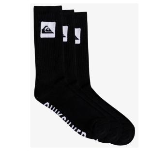 3 Paar schwarze Herrensocken von Quiksilver, AQYAA03316 Ansicht 0