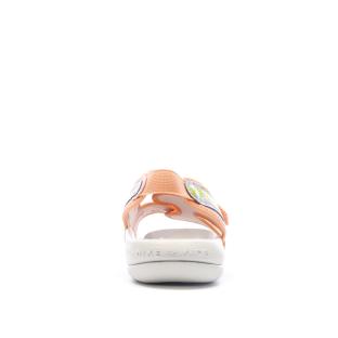 Sandales Orange/Grise Garçon Nike Sunray vue 3