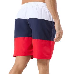 Short de bain Marine/Blanc/Rouge Homme Fila Swim vue 2