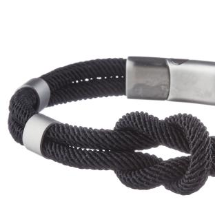 Bracelet Cordon Marin-fermoir Noir Homme Geographical Norway SG-315026 vue 3