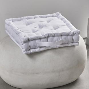 Coussin de Sol Blanc Today 40x40x10cm vue 0