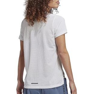 T-Shirt Blanc Femme Adidas Agr vue 0