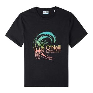 T-shirt Noir Garçon O'Neill Circle Surfer pas cher